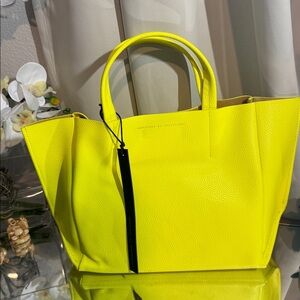 AMPERSAND AS APOSTROPHE HALF TOTE With Clutch $478 Retail